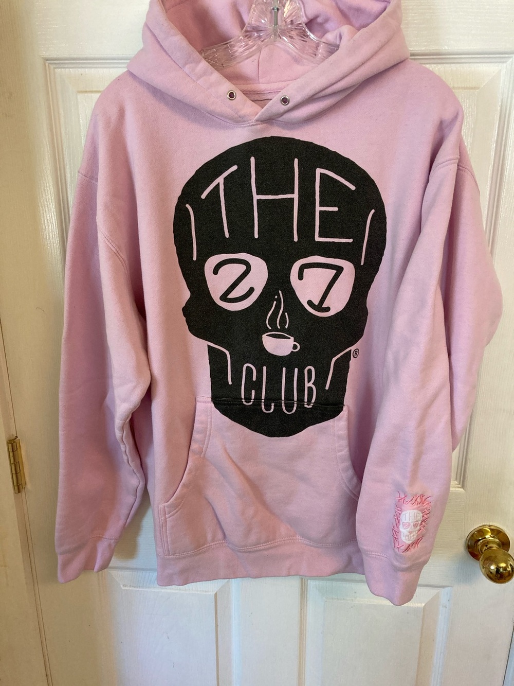THE 27 CLUB Pink Graphic Hoodie